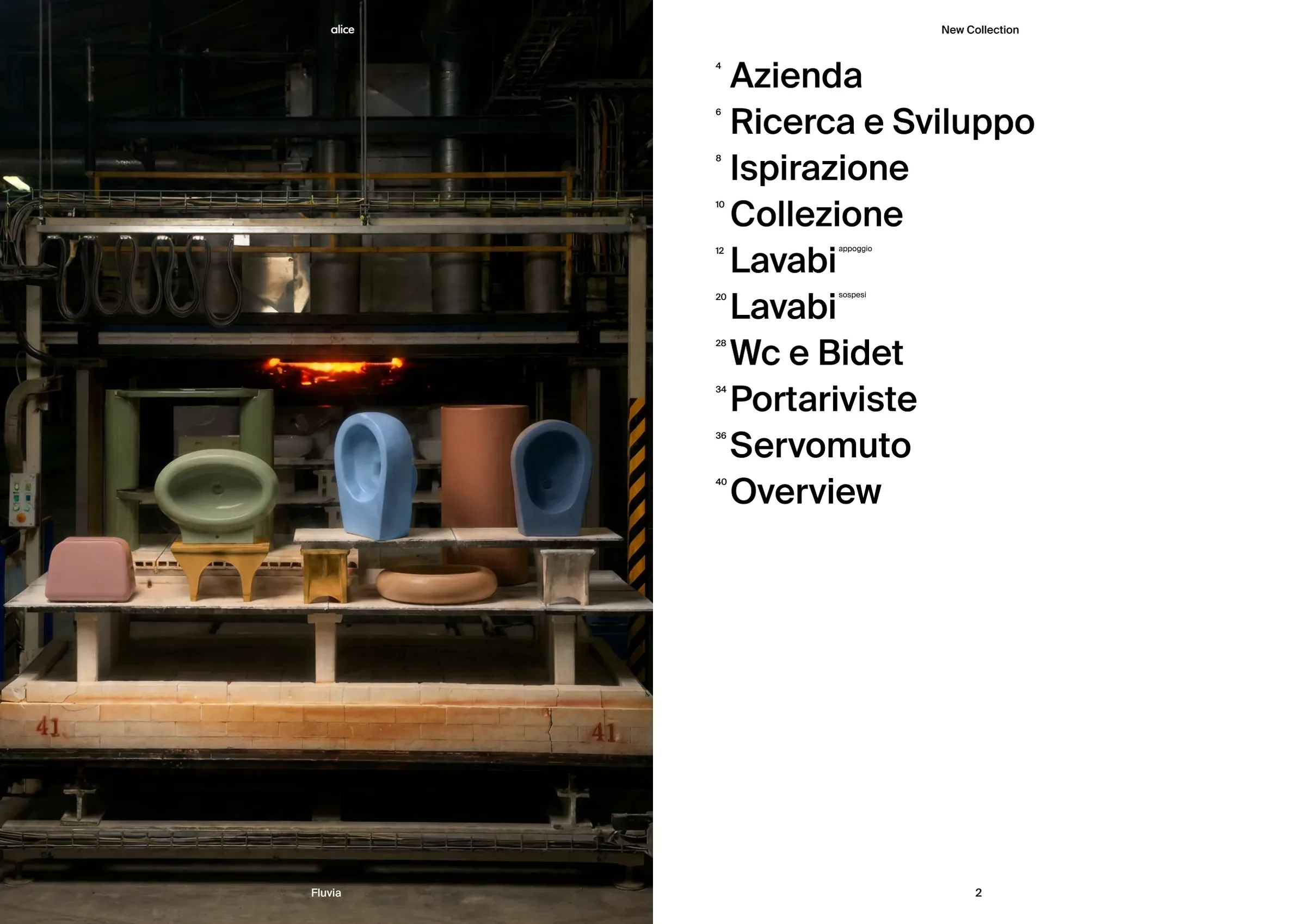 Fluvia catalogue, page 3