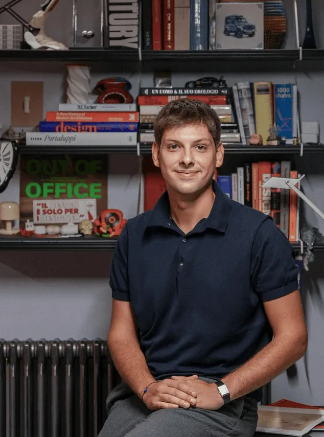 Portrait of Niccolò Nencini, product industrial designer